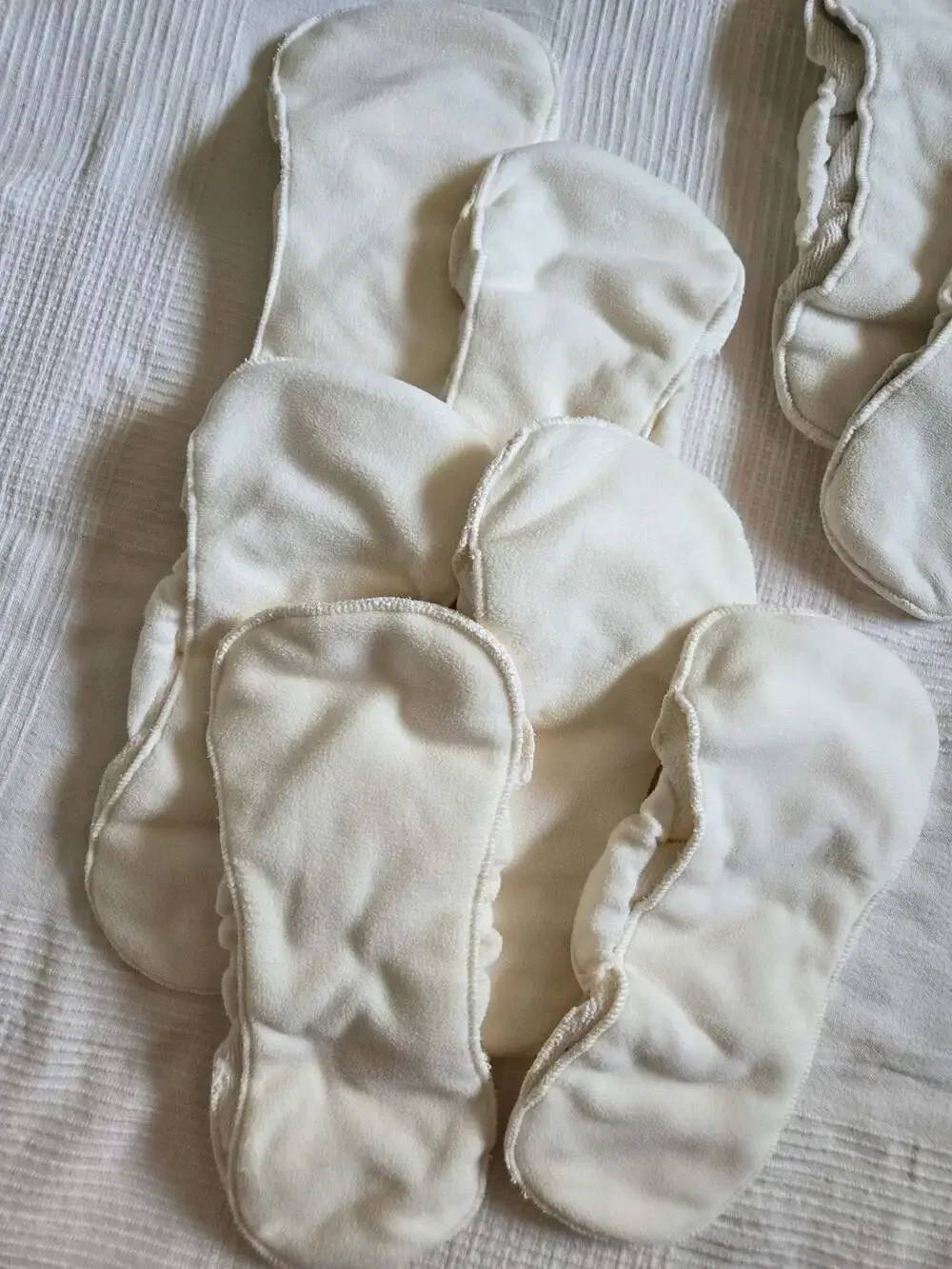 GroVia No Prep Soaker Pad Cloth Diaper Inserts (Set of 8)